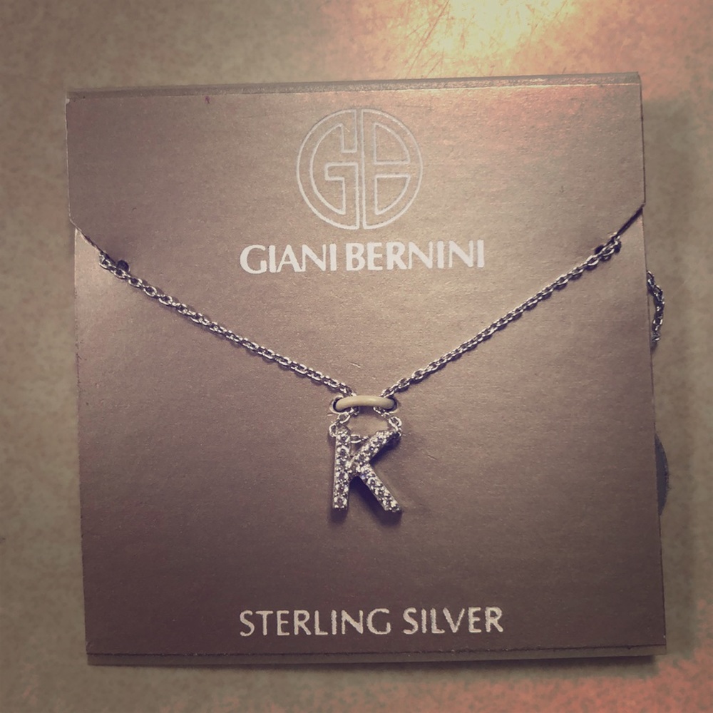 New sterling silver Giani Bernini K necklace